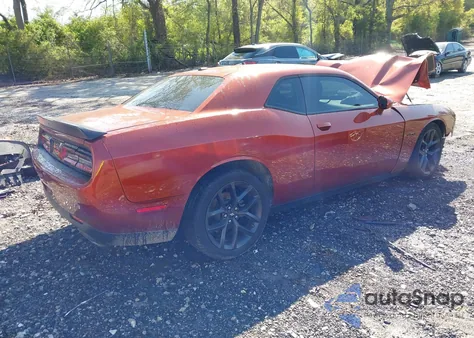 2022 Dodge Challenger R/T from USA, damaged, VIN 2C3CDZBT4NH108397